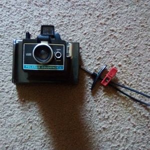 Vintage Polaroid Colorpack ll Film Land Camera Dark Green Untested